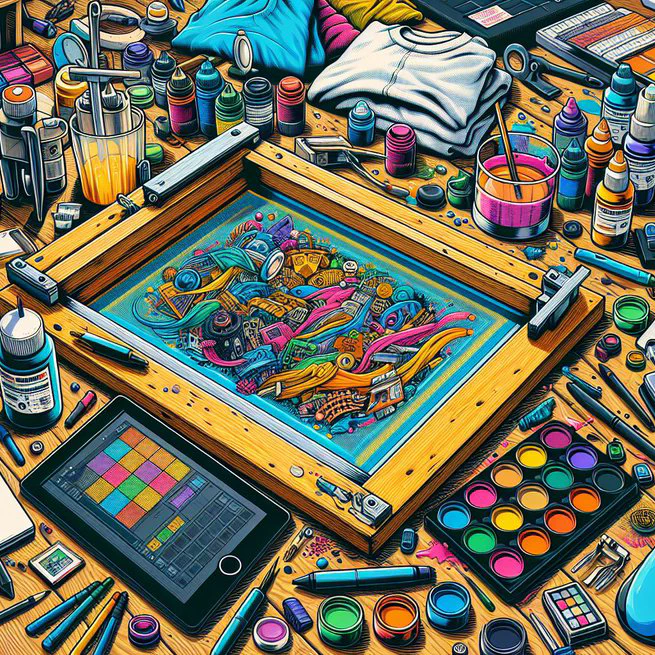 Art for Screen Printing T-Shirts