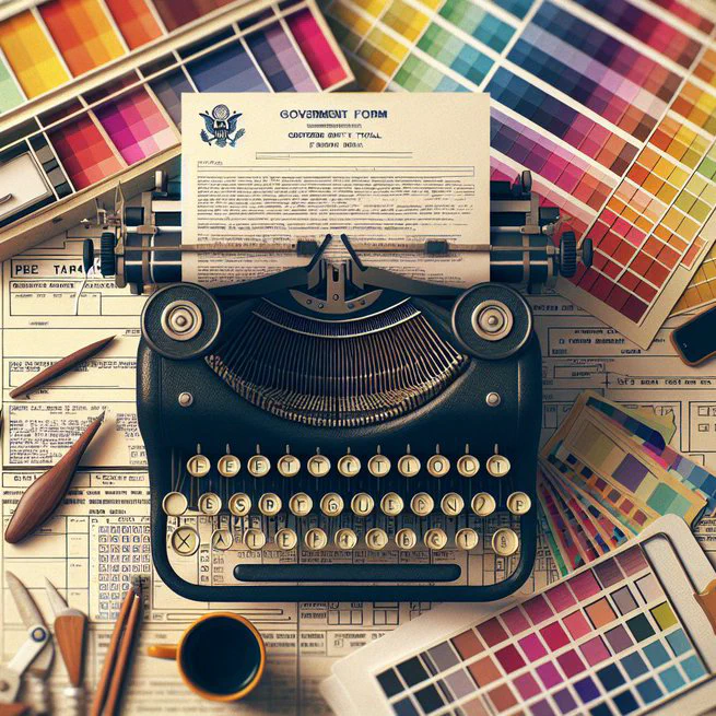 How to Find 1960s Government Form Font