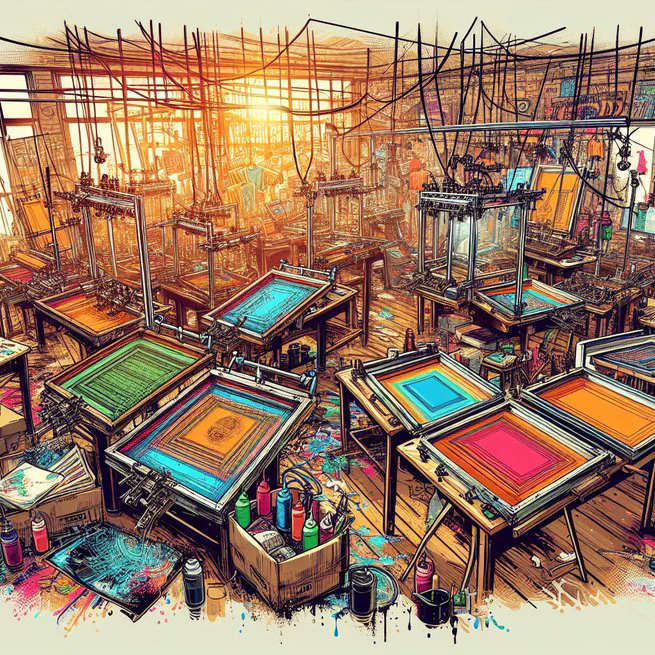 Screen Printing with a $10,000 Budget