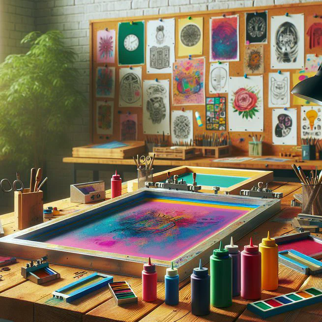 Setting Up Personal Screen Printing